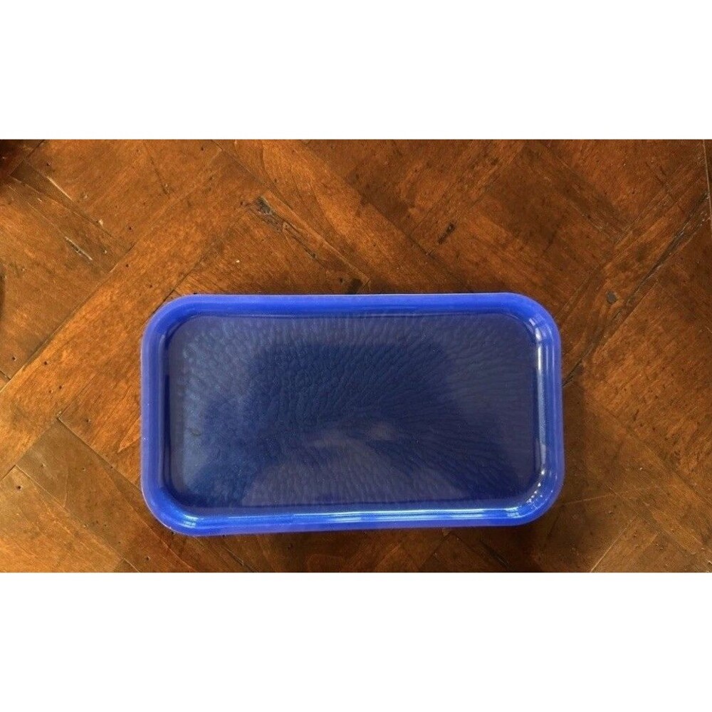 Bathroom Tray for Counter, Bathroom Vanity Tray, Resin Cobalt Blue 10x5.5 Nice!